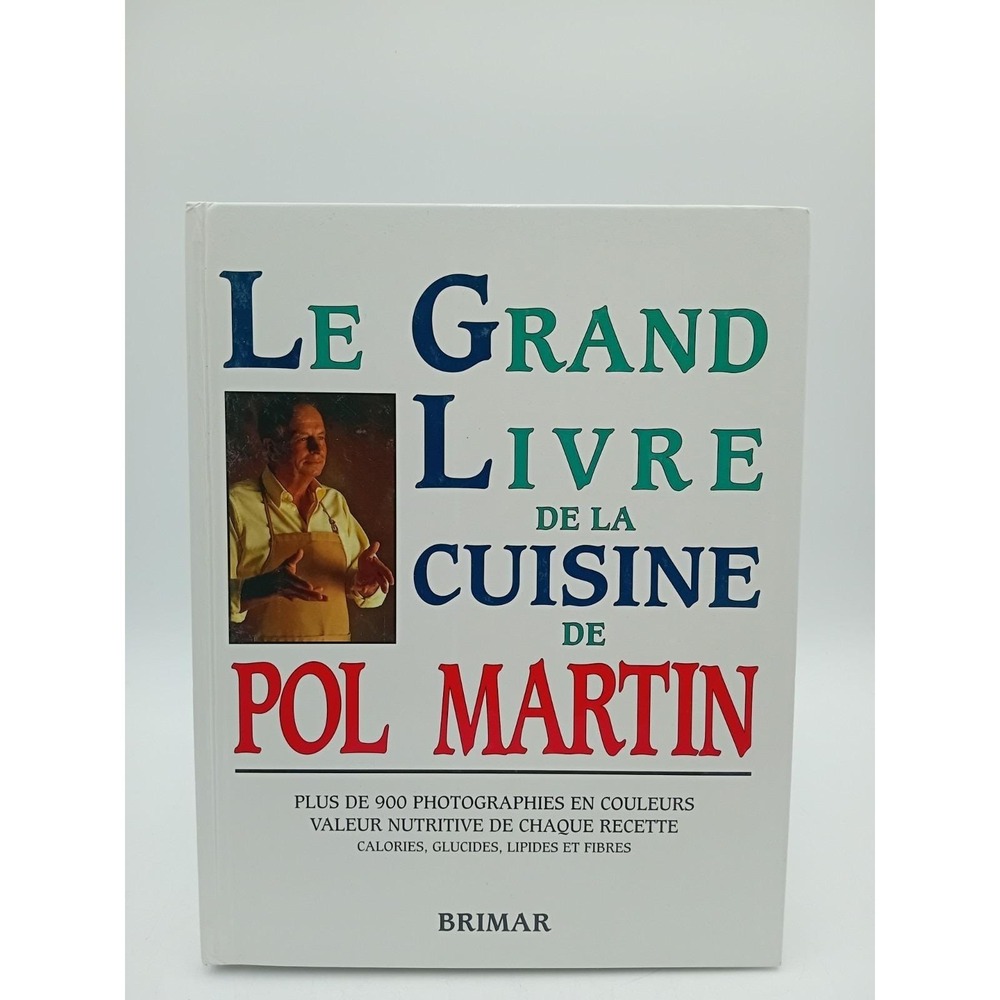 Le Grand Livre de la Cuisine de Pol Martin French Hardcover Cookbook‎ VG
